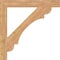 Ekena Millwork Olympic Block Smooth Bracket, Western Red Cedar, 5 1/2"W x 48"D x 48"H BKT06X48X48OLY05SWR - alternate 2